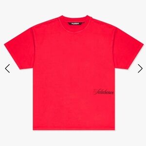 Valabasas Marble Red T-Shirt Men’s Small Streetwear
